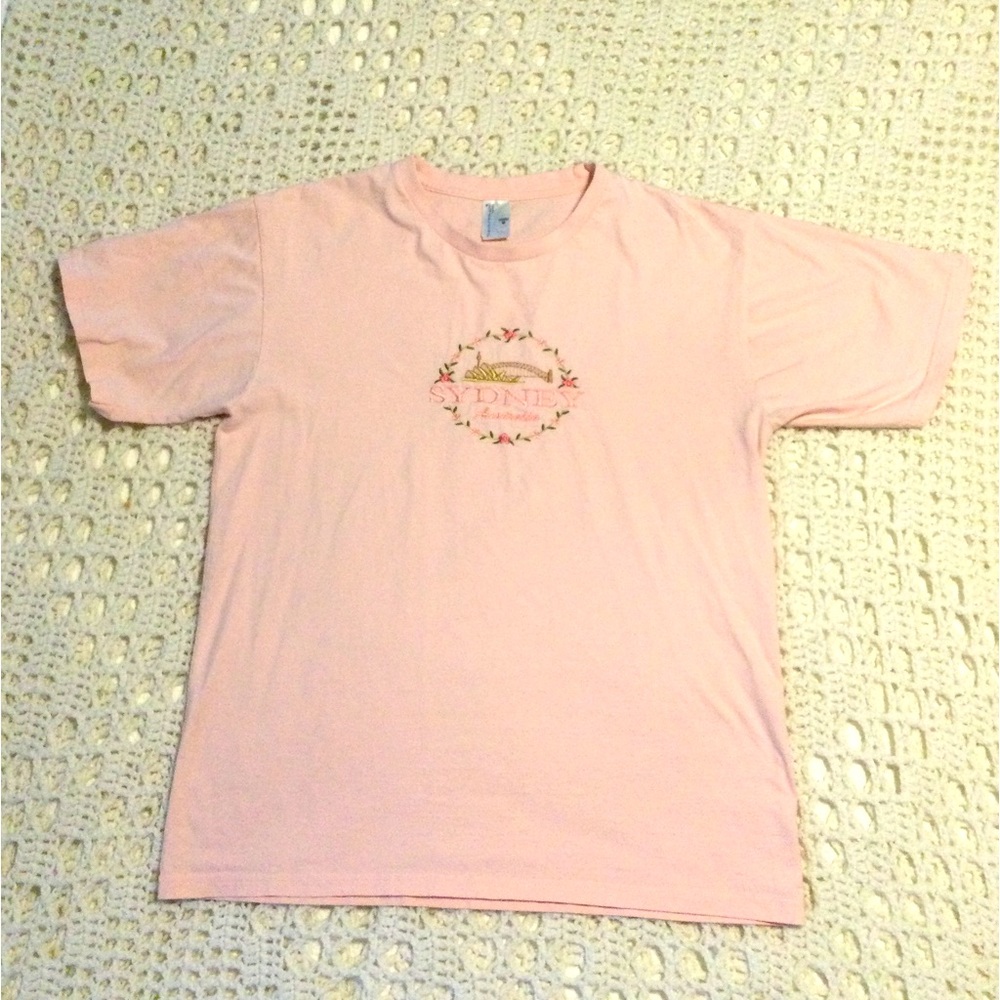 Pink Sydney Australia Tshirt Size M